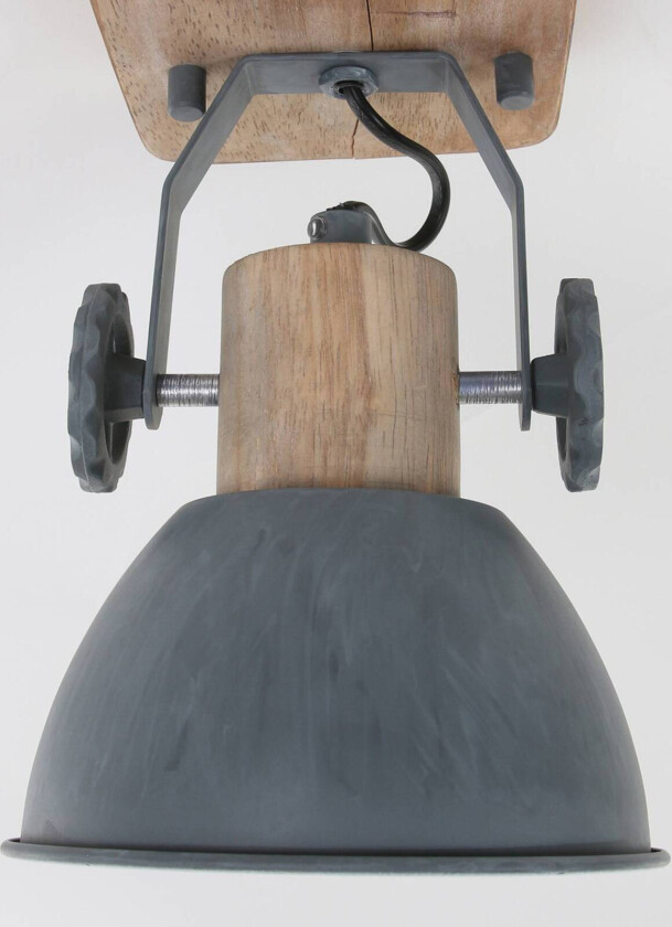 Downlight Gearwood. 1 lyskilde, grå