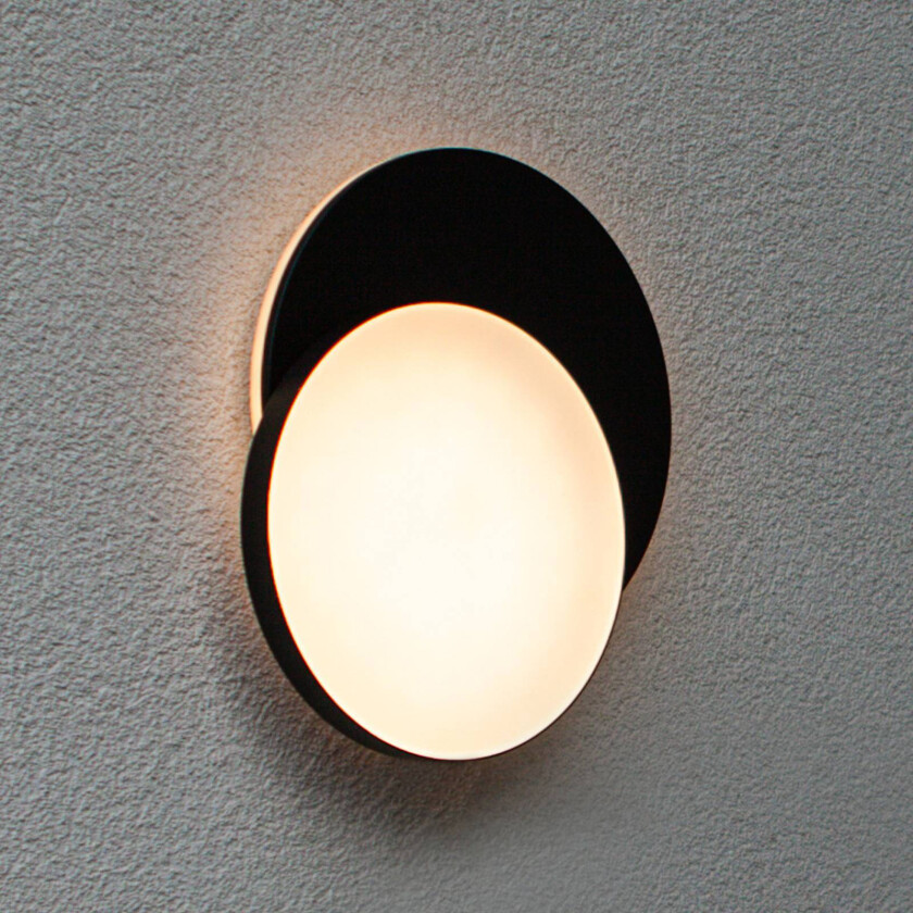 Utendørs LED-vegglampe Goleta, variabel form, CCT