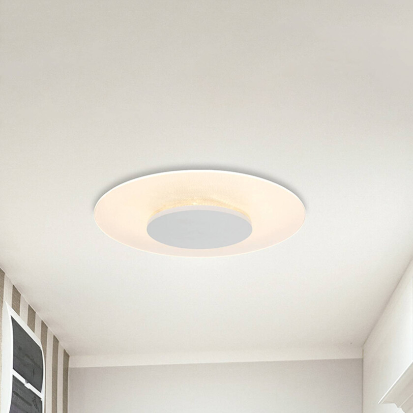 LED-taklampe Lido, hvit, Ø 36 cm