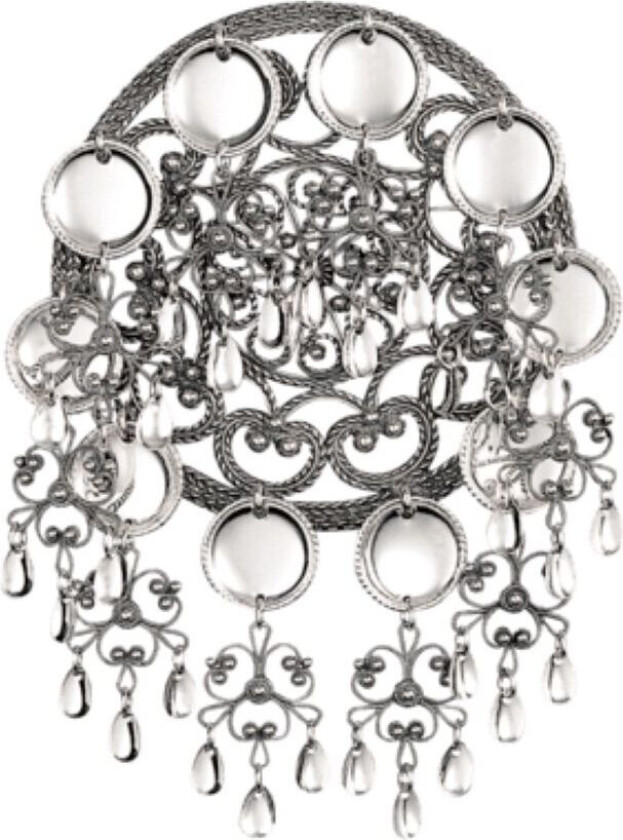 Sølje Bardu/Målselv i 830 oksidert sølv