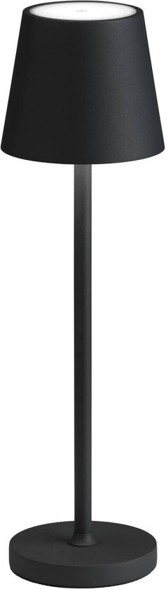 LED-bordlampe 5097, oppladbart batteri IP54 dimbar svart