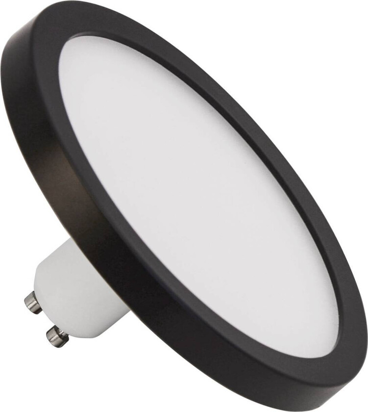 LED-pære GU10 9W CCT 2 700/4 000 K Ø14,5cm svart