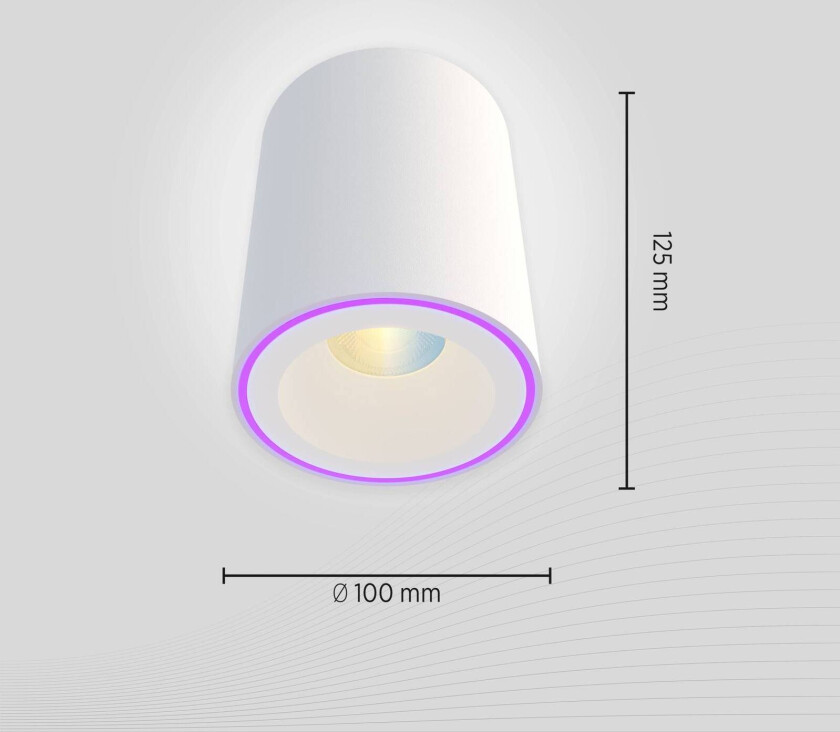 Smart Halo Spot LED downlight, hvit