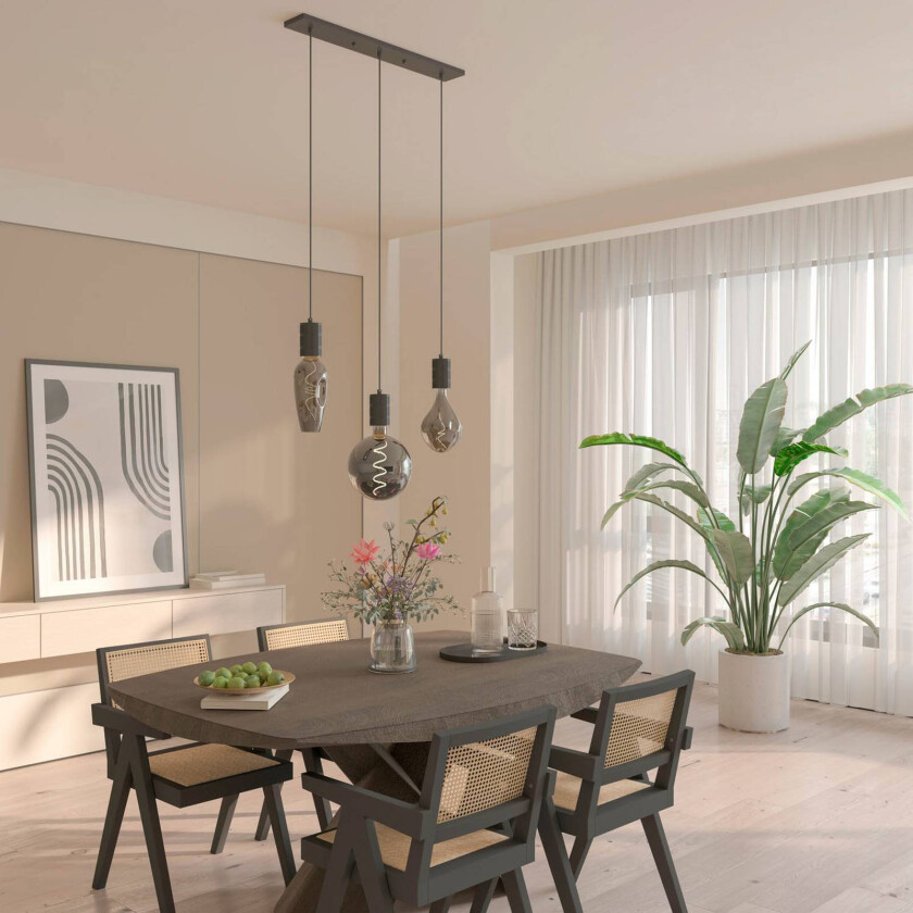 Kalmar LED-pære E27 5W G200 1800K dim titan