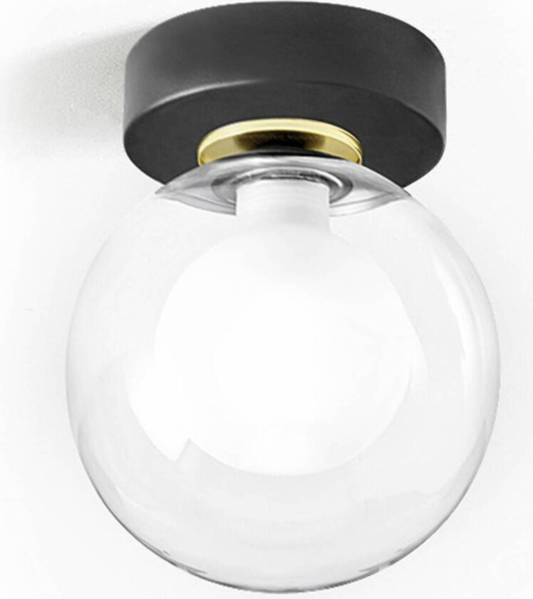 Taklampe Cosmo, 1 lyskilde, svart