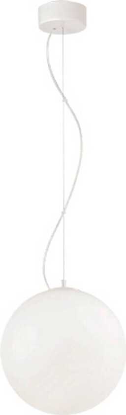 Ideal Lux Mapa pendellampe i glass Ø 30 cm