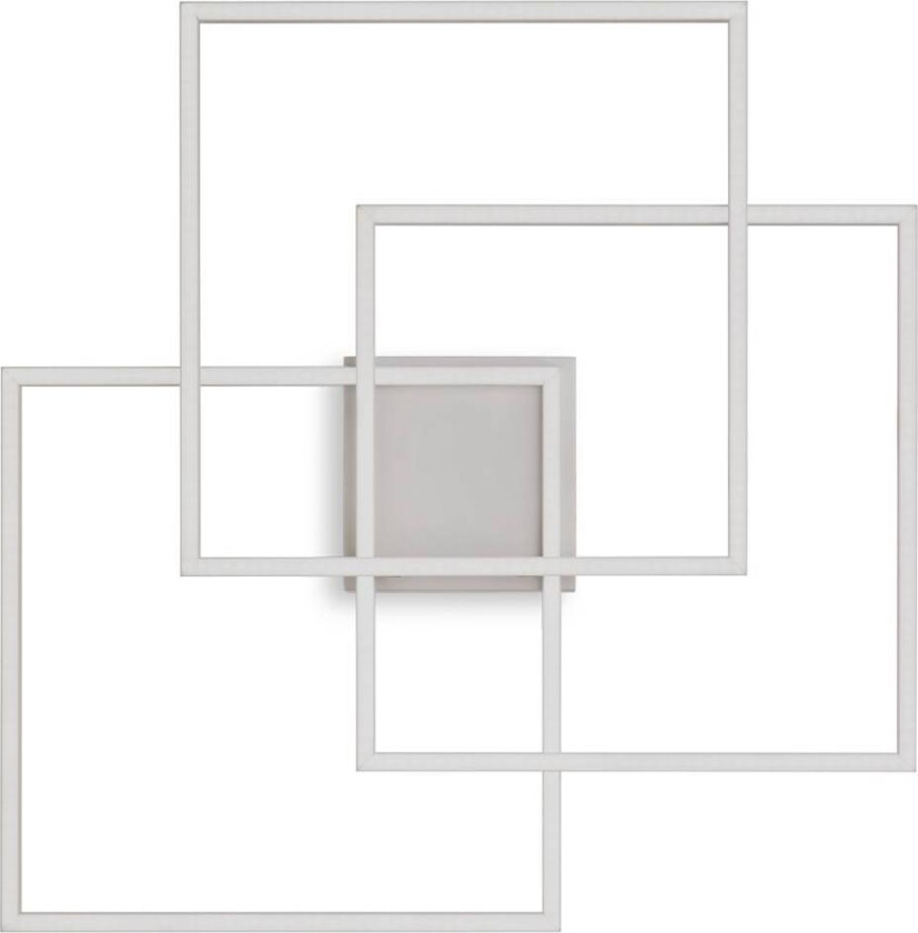 Ideal Lux Frame LED-taklampe hvit 59x59,5cm