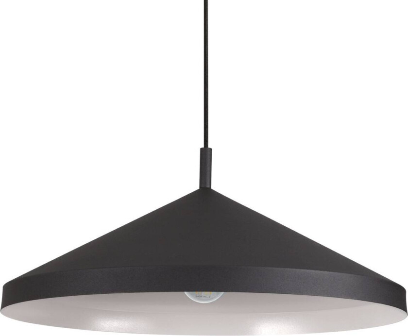 Ideal Lux Yurta pendellampe sort Ø 50cm