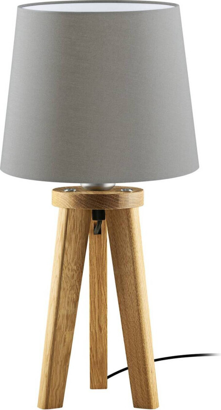 Elli bordlampe, oljet/taupe eik