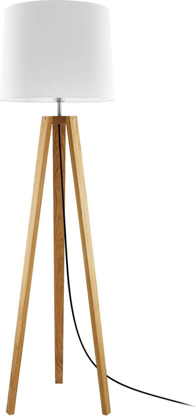 Anni gulvlampe, oljet/hvit eik