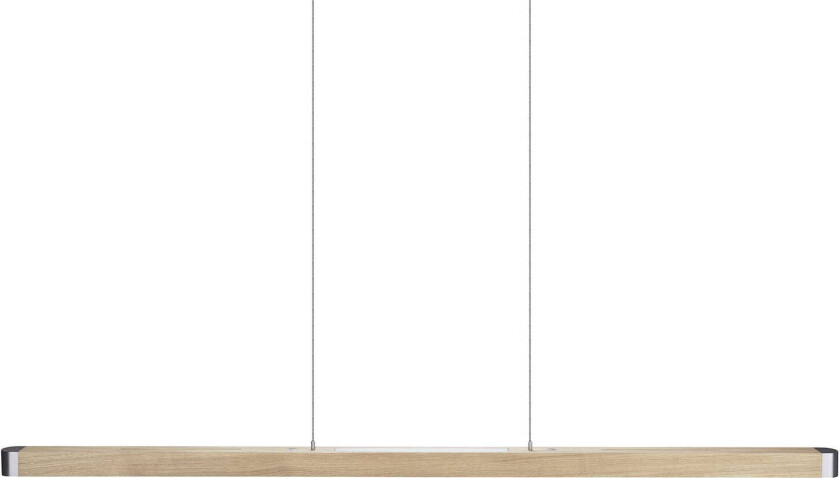 Novelie LED-hengelampe, eik natur