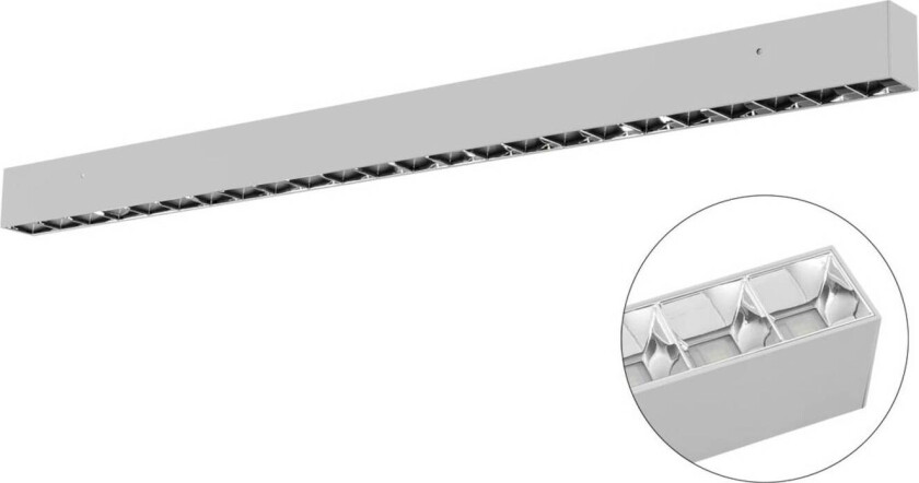 Munus, downlight, 4 000 K, sølv