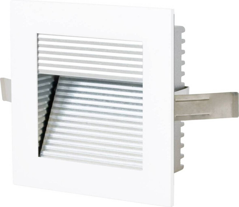 P2140 LED innfelt vegglampe, 3 000 K, hvit