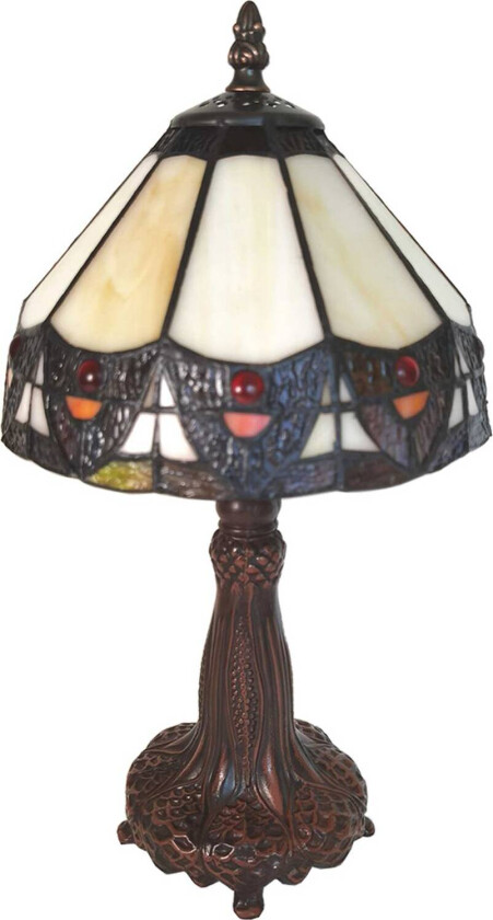 Bordlampe 5LL-6108, Tiffany-stil