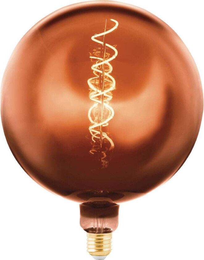 LED-globe G200 E27 4 W 1°600°K filament kobber