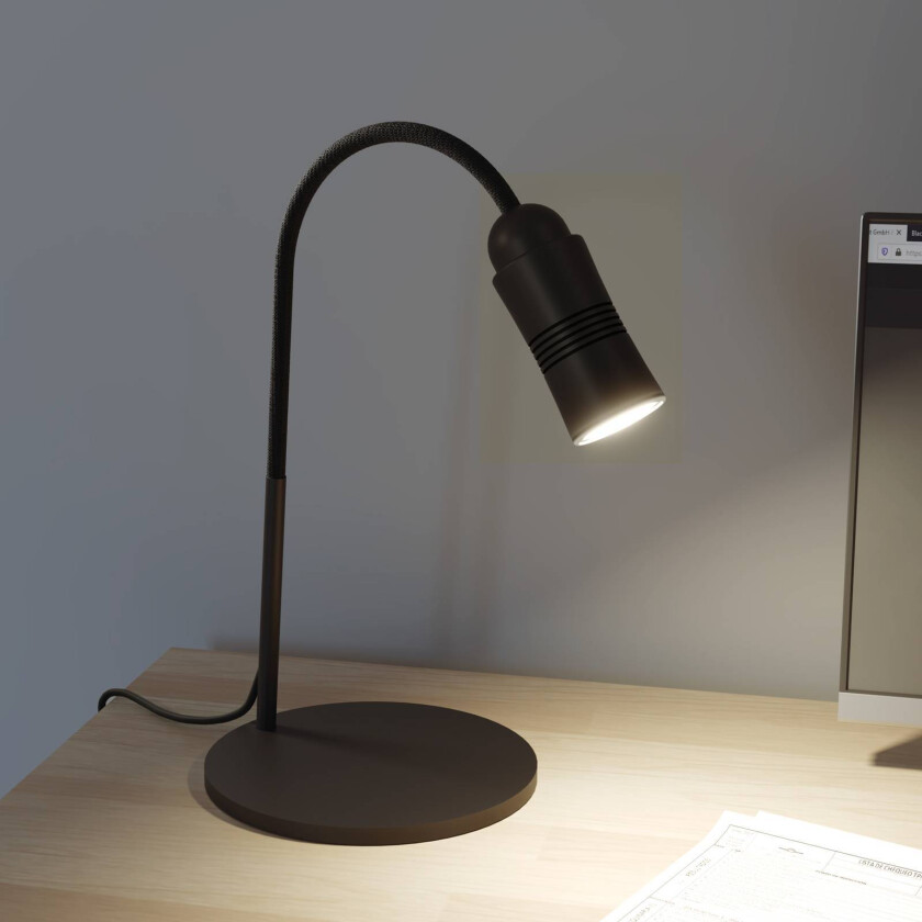 Neo! Table LED-bordlampe dimbar svart/svart