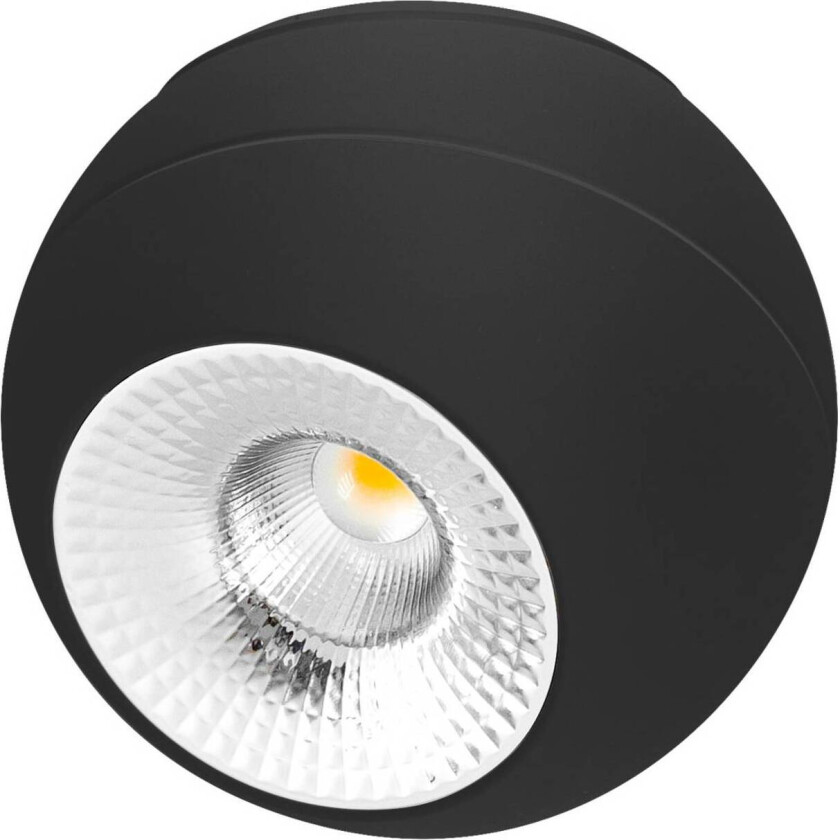 Balota LED-takspot, svart