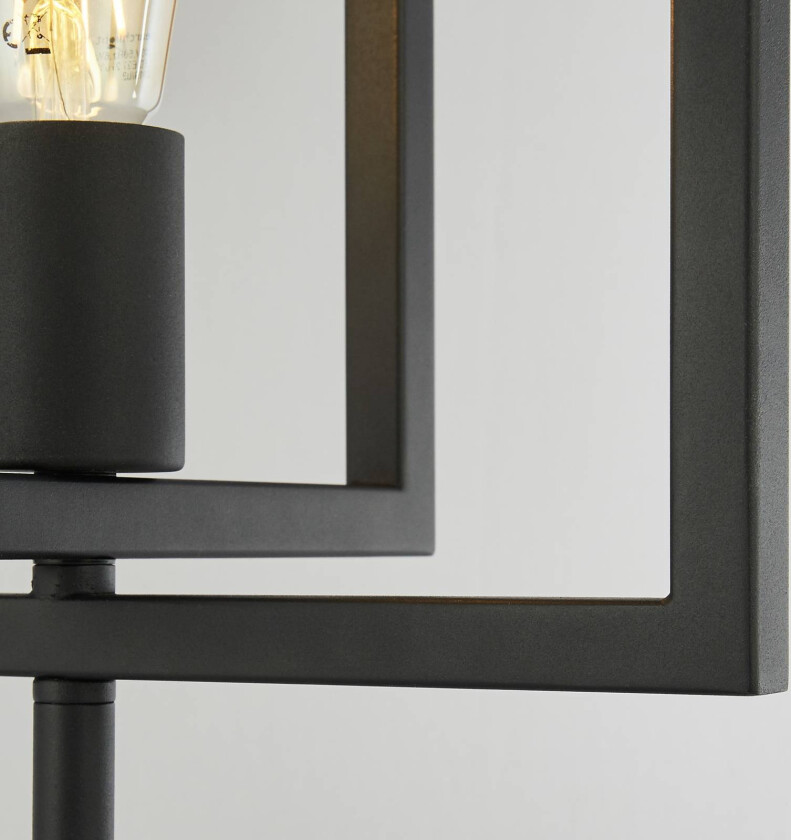 Bordlampe Squares, svart