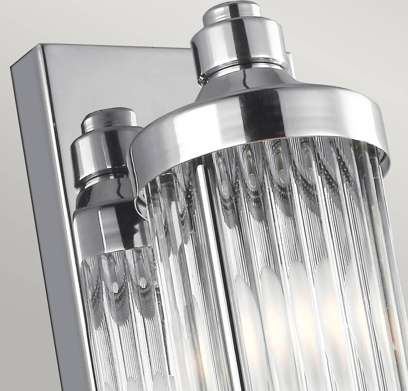 LED-vegglampe Paulson IP44 1 lyskilde høyde 73,7cm