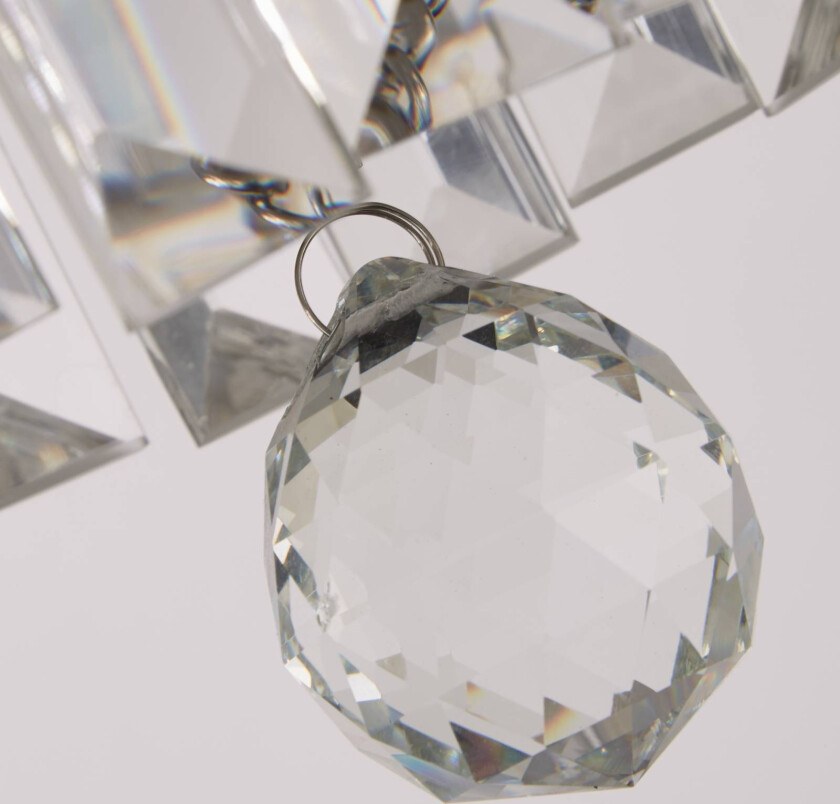 Taklampe Orion IP44 for baderom, Ø 34 cm