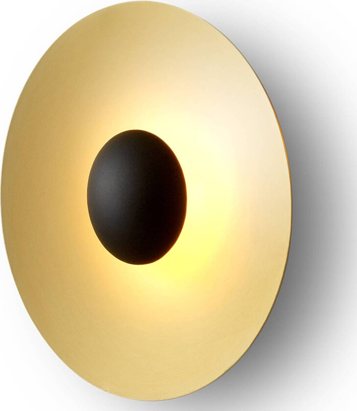 MARSET Ginger 42C LED-vegglampe Ø42cm messing