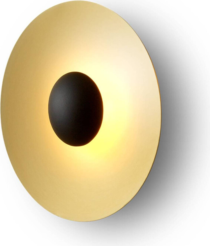 MARSET Ginger 20C LED-vegglampe Ø19,5 messing