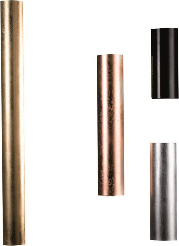 Capsula vegglampe, rust-gull, høyde 18 cm