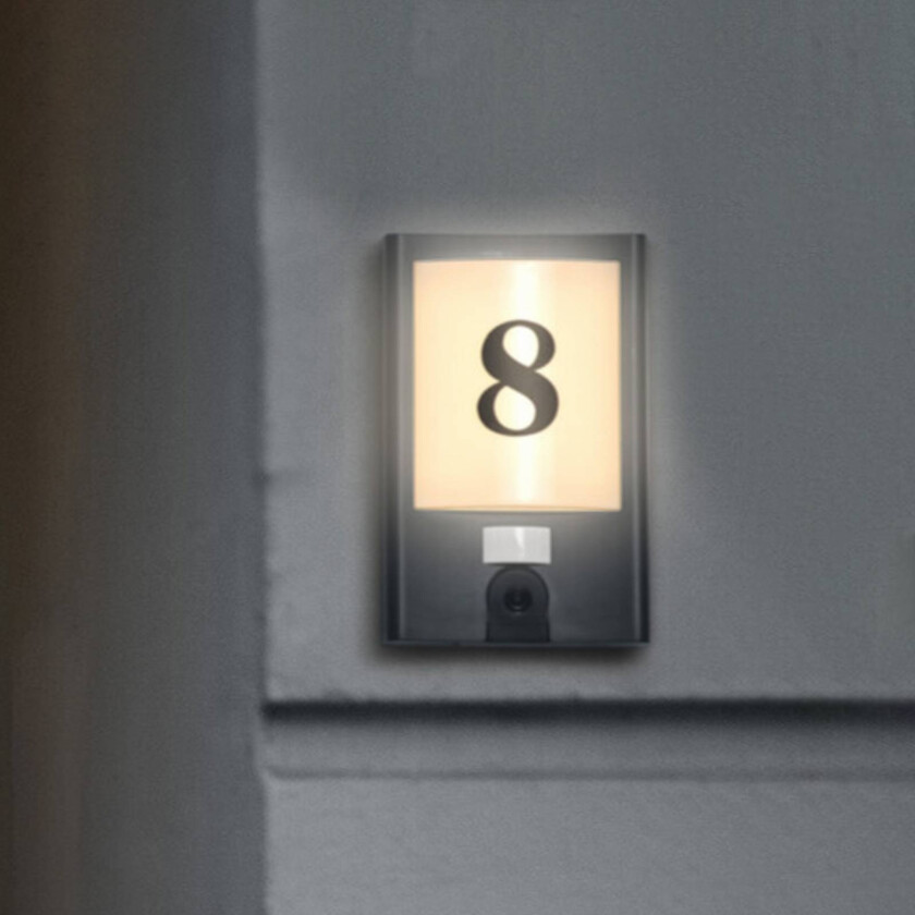 WiFi Entrance Number Camera vegg