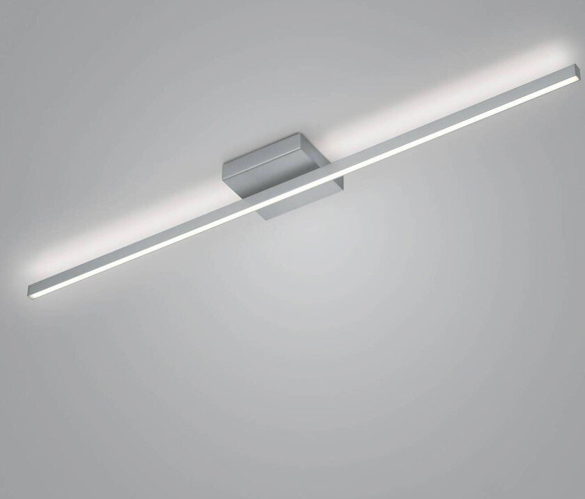 LED-taklampe Nouri up/down 1 lyskilde nikkel