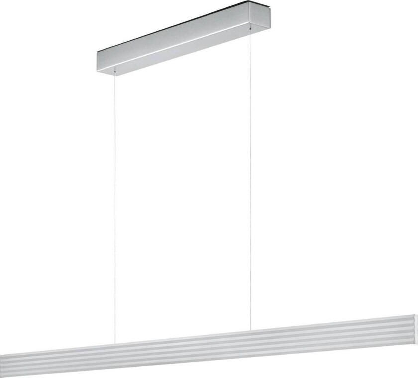 LED-pendel Fara, opp/ned, lengde 152cm nikkel