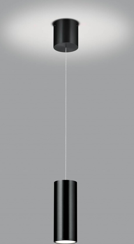 LED-hengelampe Helli up/down 1 lyskilder svart