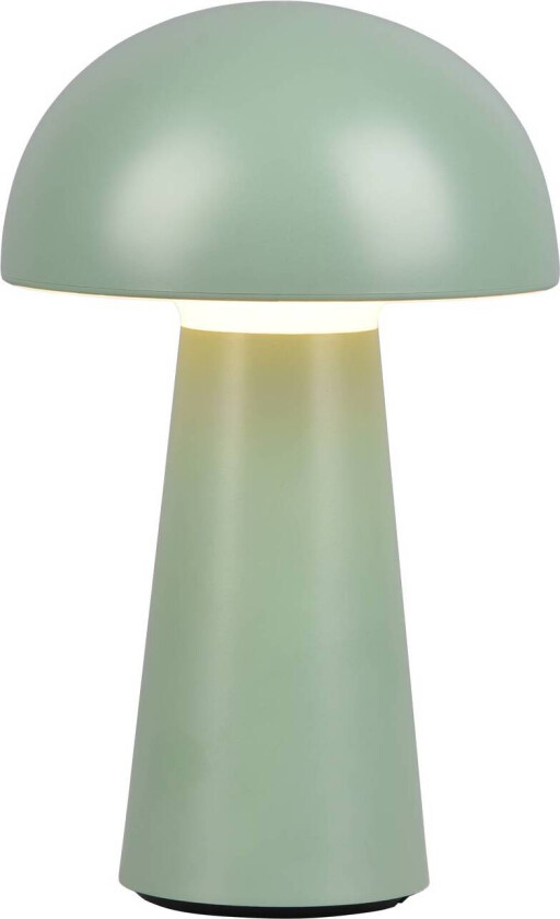 LED-bordlampe Lennon IP44, batteri touchdim grønn