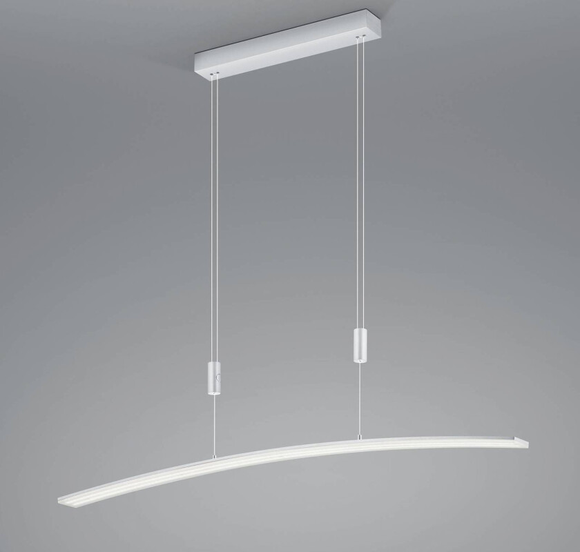 LED-pendellampe Dual med fjernkontroll CCT aluminium
