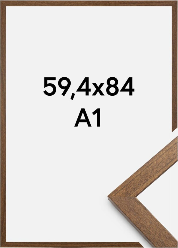 Ramme Stilren Akrylglass Warm Brown 59,4x84 Cm (A1)