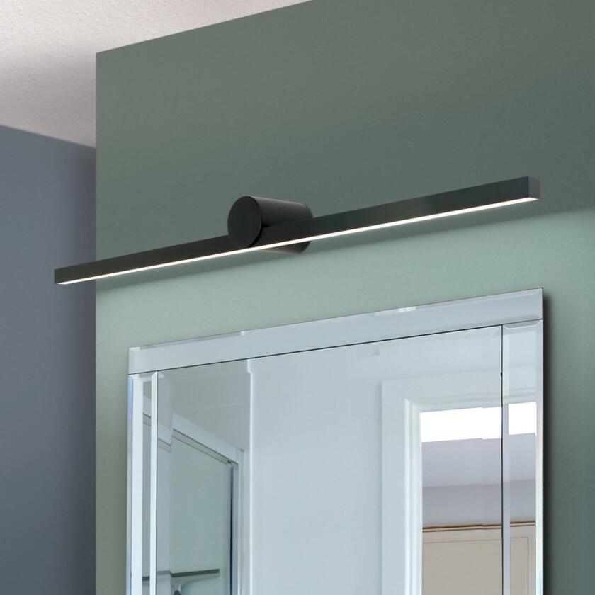 Beauty LED-speilbelysning, bredde 101 cm, svart