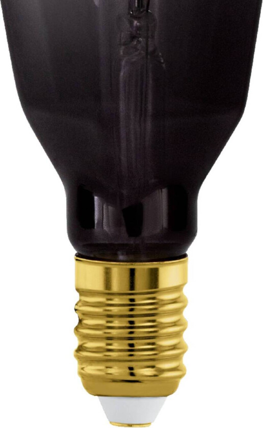 LED-pære E27 4W T100 1800K Filamentpære røykfarget dimbar