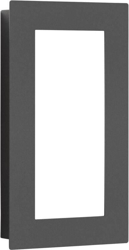 Utendørs LED-vegglampe 3008 grafitt, sensor