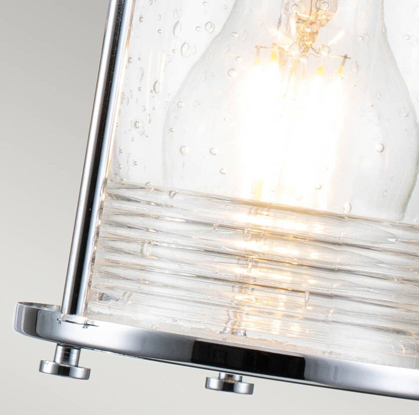 Vegglampe til bad Ashland Bay, 3 lyskilder, krom