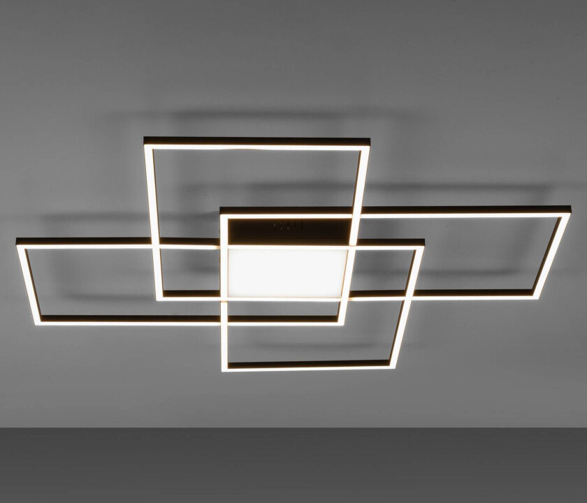 Paul Neuhaus Q-ASMIN LED-taklampe, 80 x 80 cm