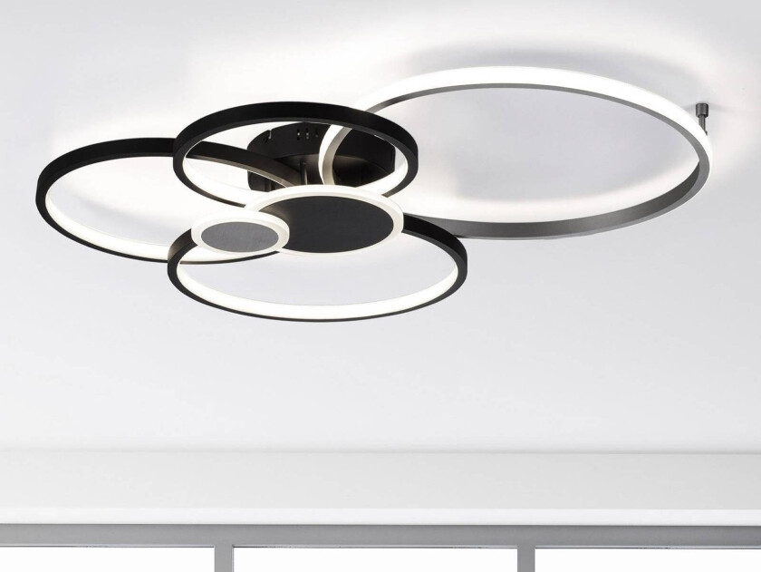 Papilon LED-taklampe, 80 x 64 cm