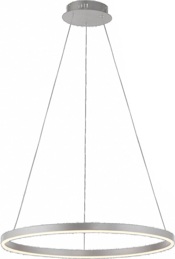 LED-pendellampe Ritus, Ø 58,5 cm, aluminium