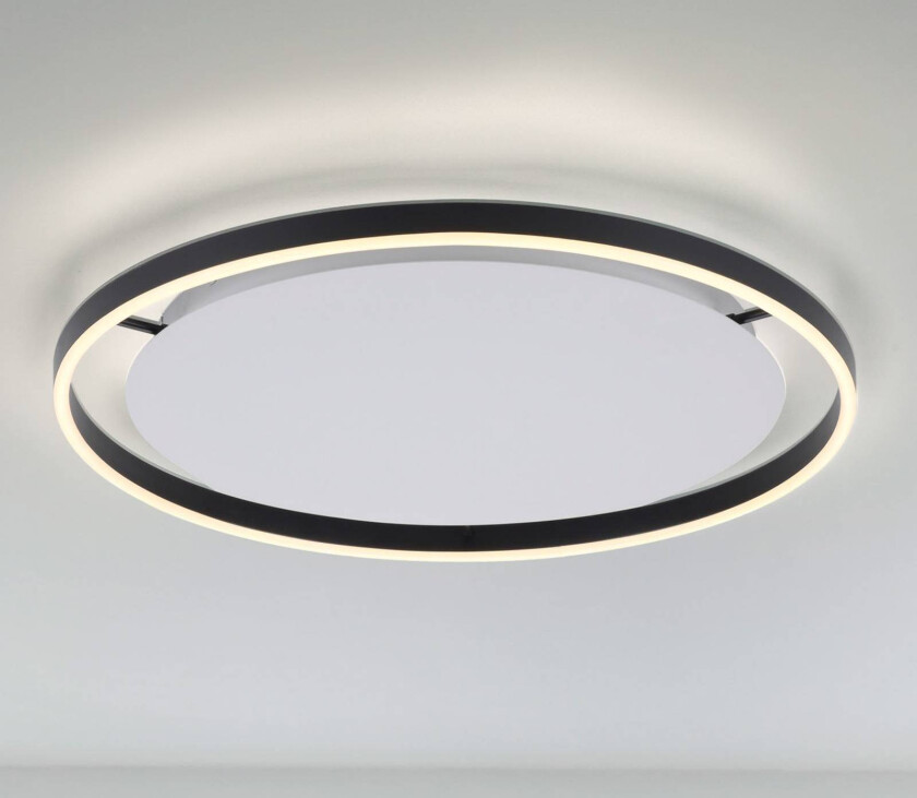 LED-taklampe Ritus, Ø 58,5 cm, antrasitt