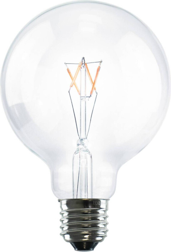 SEGULA LED-globepære 24V E27 G95 3W 927 filament