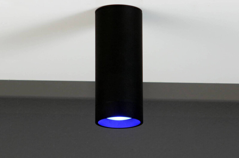 LED-takspot Stag, CCT og RGBW, svart