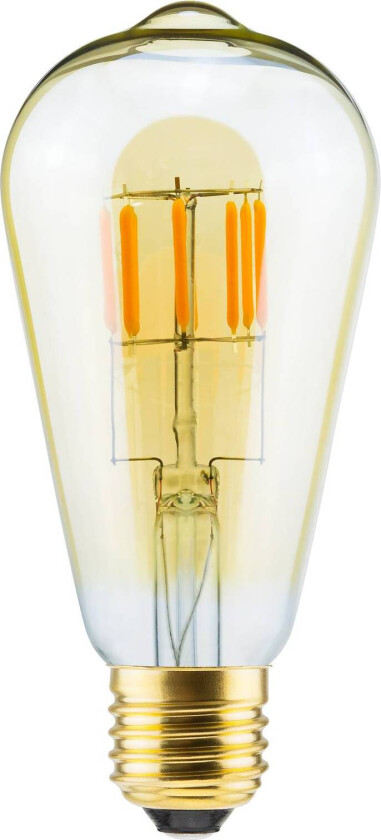 LED-pære 24V DC E27 6W Rustika 919 dimbar