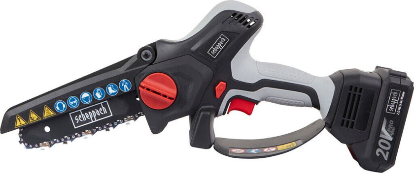 batteridrevet motorsag, 20 V