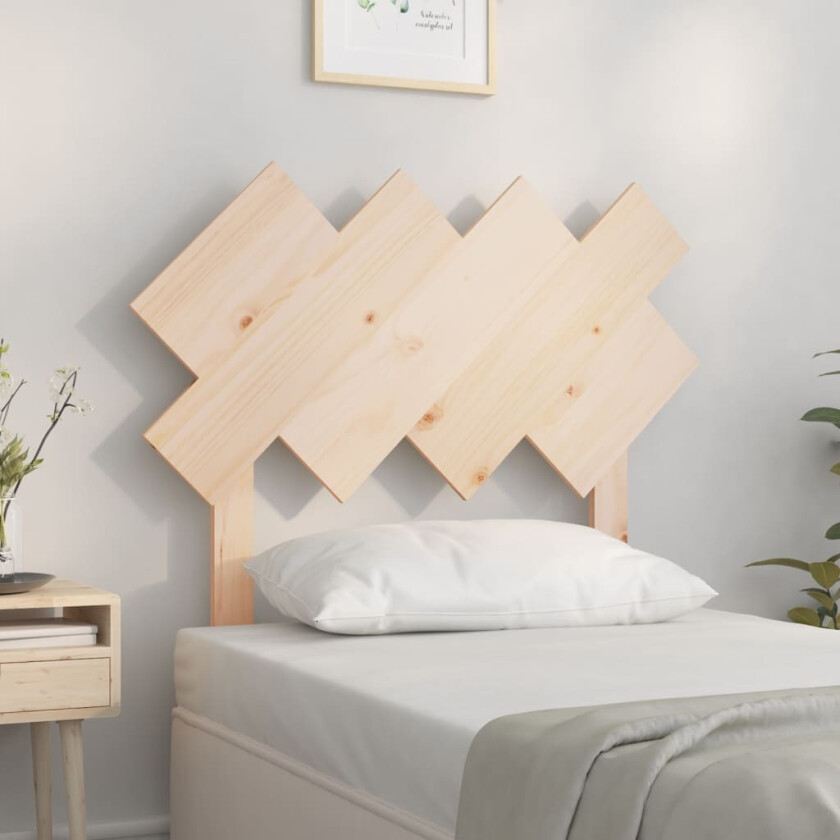 Bilde av Sengegavl 92x3x81 cm heltre furu