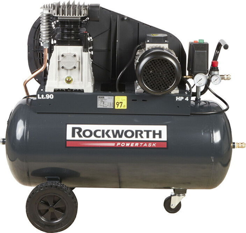 Rockworth kompressor 4 HK 90 liter