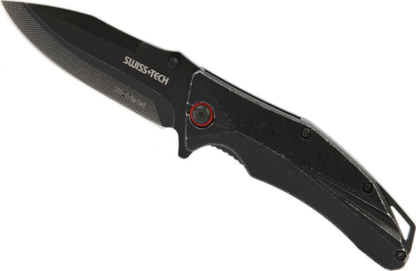 Foldekniv med aluminiumskaft