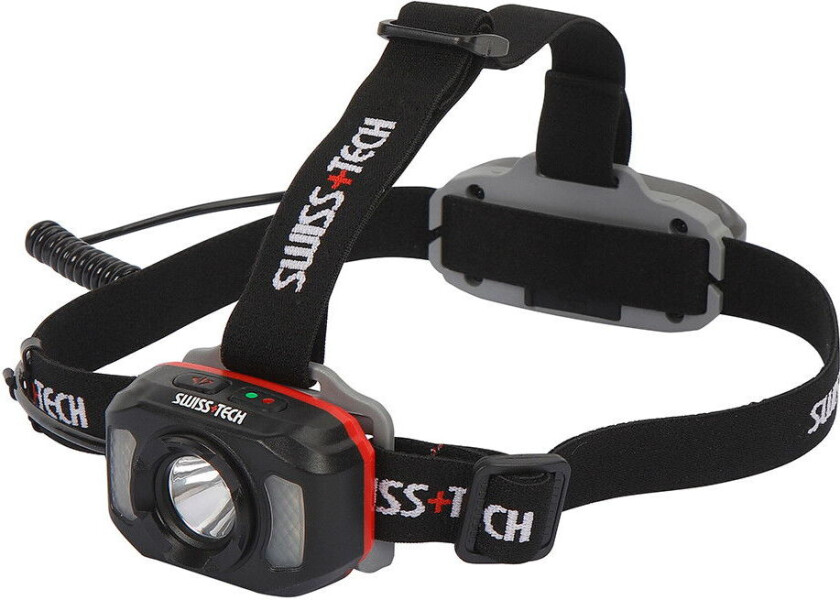 Swiss Tech Oppladbar hodelykt, 550 lm